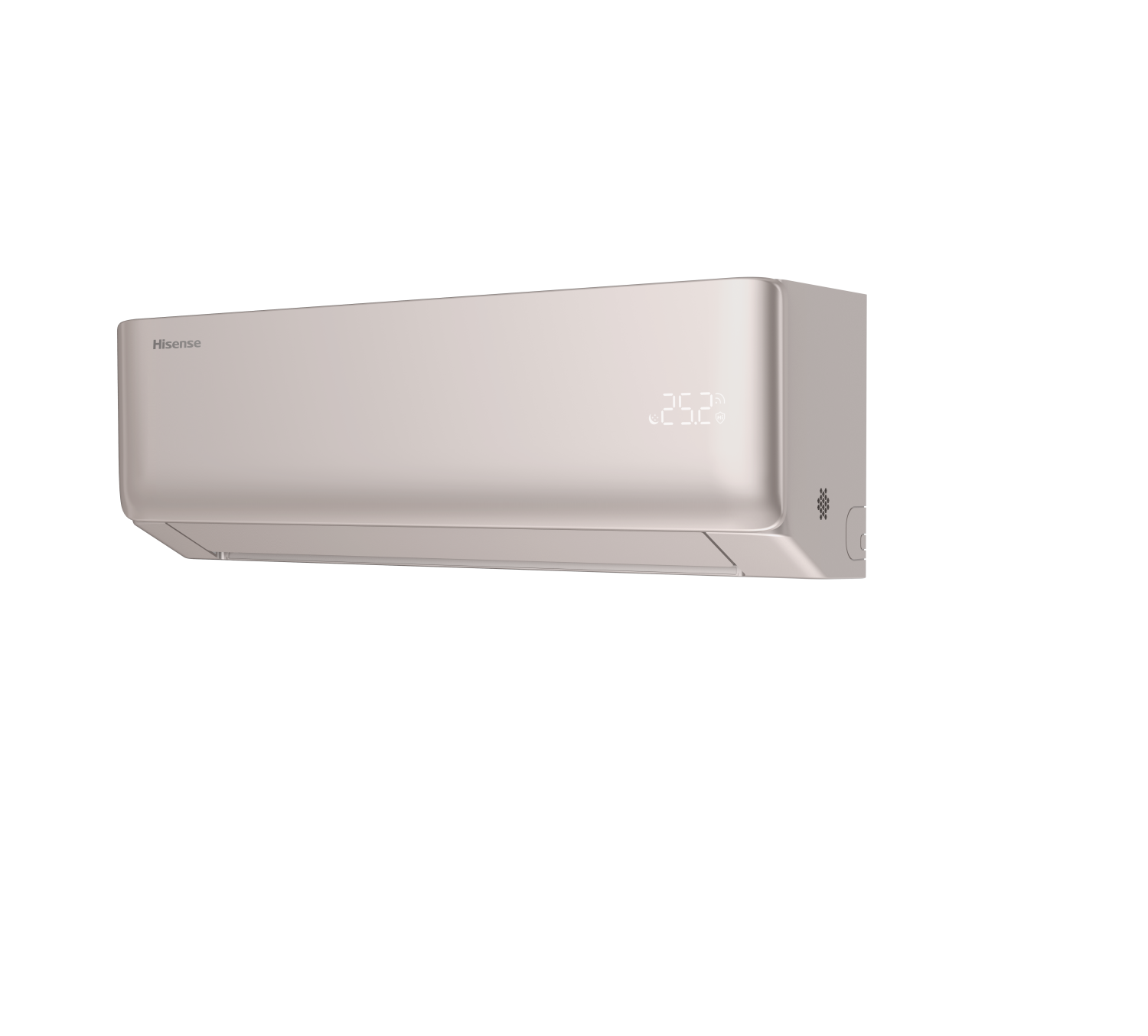 Сплит-система HISENSE, VIBE PRO CHAMPAGNE EU DC Inverter 2026 WI-FI, AS-10UW4RLCHD00G(C) / AS-10UW4RLCHD00W