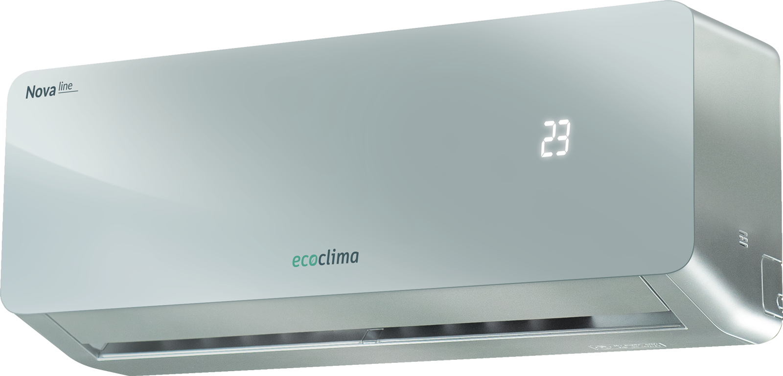 Сплит-система ECOCLIMA, NOVA LINE Inverter (Silver), ECW/I-СH09/AAS-4R1 / EC/I-CH09/A-4R1